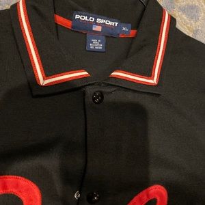 Ralph Lauren Polo Black & Red  “vintage “